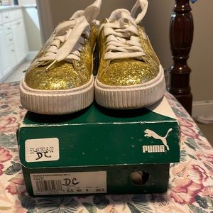 Puma Basket Platform Glitter 9W